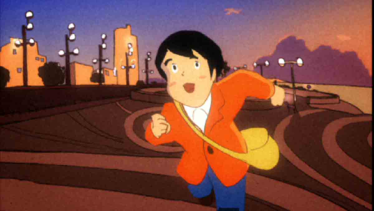 Marco running in the Tel-Aviv promenade